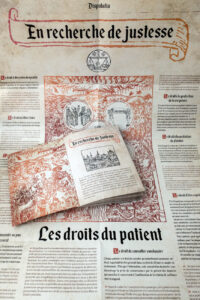 Brochure et poster de la campagne sur "Les Droits du Patient" - 2021